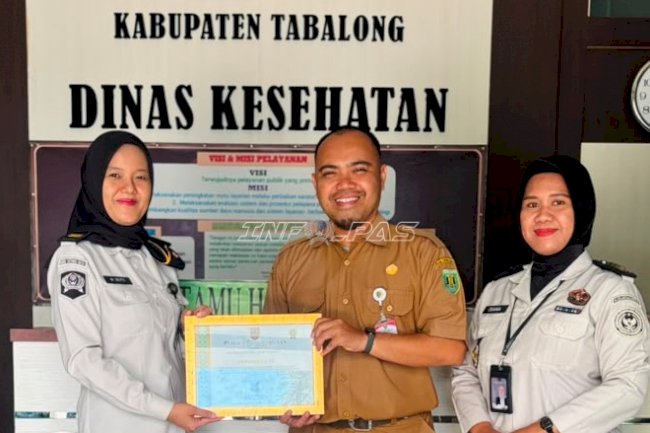 Lapas Tanjung Raih Penghargaan Pelaporan Tuberkulosis Tingkat Provinsi