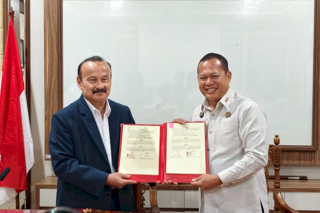 Kolaborasi untuk SDM Berkualitas, Kanwil Ditjenpas Jateng Teken MoU bersama UNTAG Semarang