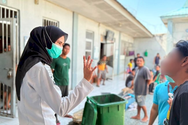 Sambang Kesehatan, Lapas Narkotika Karang Intan Pantau Kondisi Warga Binaan