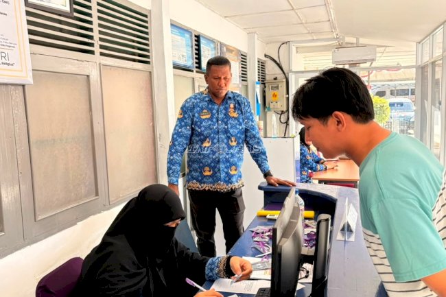 Pastikan Layanan Berkualitas, Karutan Majene Pantau Layanan Kunjungan di PTSP