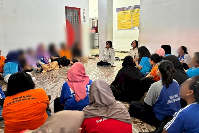 Bacarita Jadi Ruang Dialog, Kalapas Perempuan Ambon Pererat Hubungan dengan Warga Binaan
