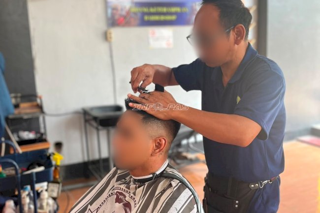 Barbershop Lapas Pemuda Madiun Dorong Kemandirian dan Pengembangan UMKM Warga Binaan