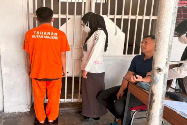 Pemenuhan Hak Kesehatan, Tenaga Kesehatan Rutan Majene Gelar Layanan SIAMASEI di Blok Hunian