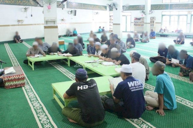 Lapas Banjarmasin Perkuat Pembinaan Rohani melalui Tadabur Al-Qur'an