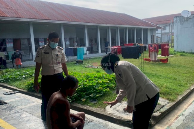 Rutan Pasangkayu Intensifkan Pemeriksaan Kesehatan ke Blok Hunian