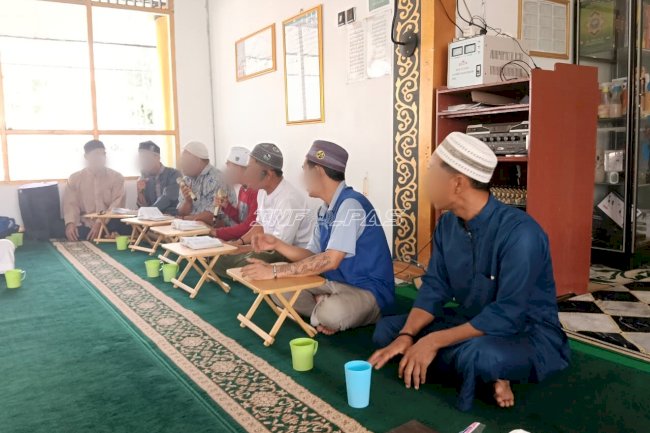 Lantunan Selawat Perkuat Pembinaan Kepribadian Warga Binaan Lapas Tanjung