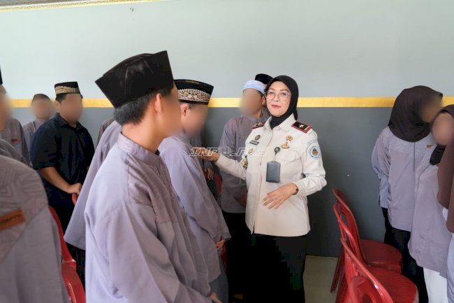 Kakanwil Ditjenpas Babel Motivasi Anak Binaan LPKA Pangkalpinang pada Peringatan HAN 2026