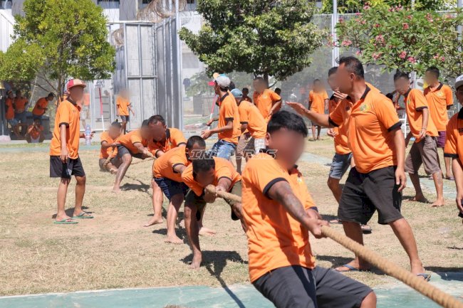 Porsenap Lapas Pemuda Madiun Semarakkan HUT Ke-81 RI dengan Sportivitas dan Kebersamaan