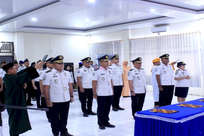 Rotasi Pejabat Eselon V, Kanwil Ditjenpas Sultra Perkuat Kualitas Layanan Pemasyarakatan