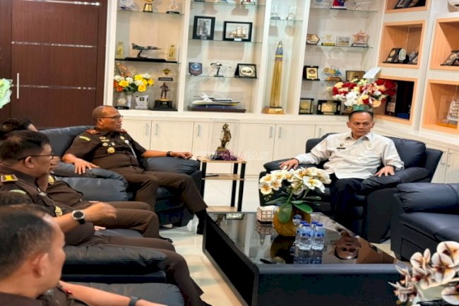 Kakanwil Ditjenpas Sultra dan Kajati Sutra Bahas Rencana MoU Penguatan Pelayanan Pemasyarakatan