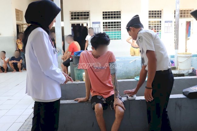 Sapa Kasih Lapas Tanjung Jaga Kesehatan dan Keamanan Warga Binaan