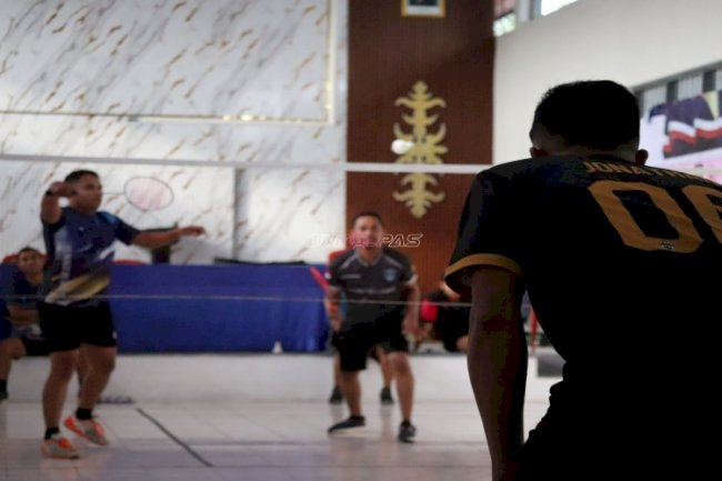 Sambut HUT Ke-81 RI, Lapas Ambon Gelar Porseni Petugas dan Warga Binaan