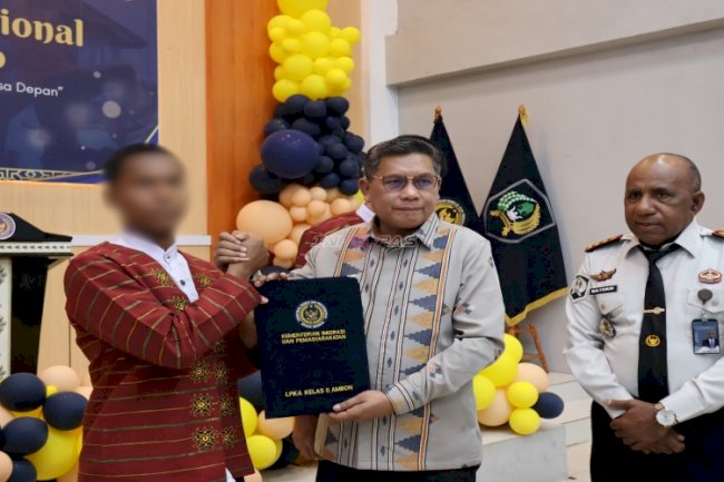 Empat Anak Binaan LPKA Ambon Terima PMP HAN 2026