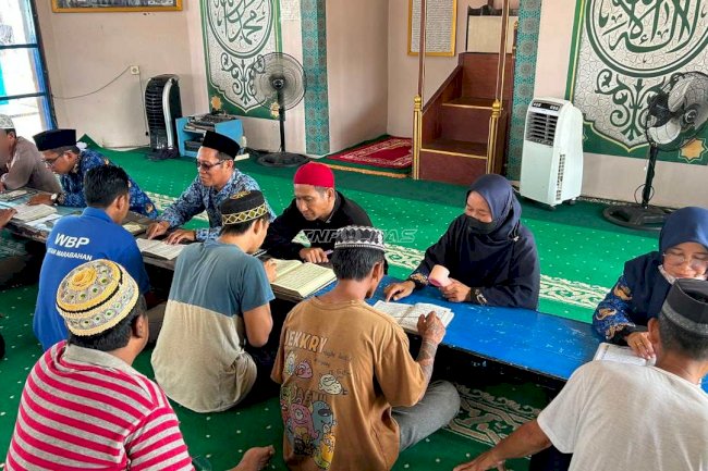 Rutan Marabahan Gandeng Kemenag Batola Ajarkan Warga Binaan Al-Qur'an dan Iqra