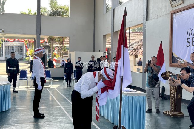 Kembali ke Pangkuan Ibu Pertiwi, 2 Narapidana Terorisme Lapas Batang Ikrar Setia NKRI