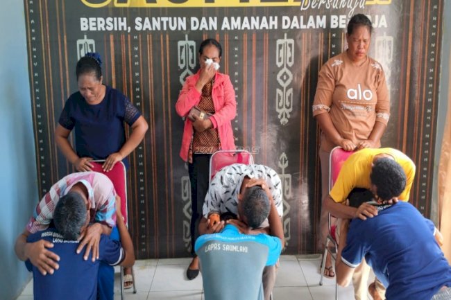 Bersama Anak Binaan, Lapas Saumlaki Hadirkan Momen Haru di Hari Anak Nasional