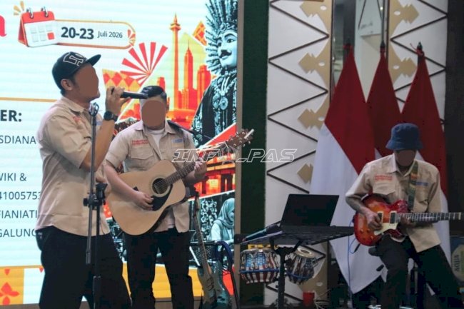 Dari Ruang Pembinaan Menuju Panggung Kehormatan, Latucip Band Tuai Apresiasi Masyarakat