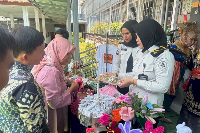 UMKM Warga Binaan Lapas Perempuan Pangkalpinang Laris di Peringatan HAN 2026