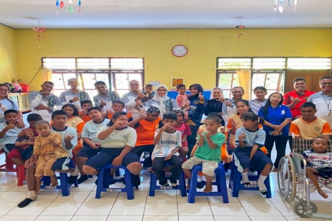 Peduli Sesama, Lapas Saumlaki Gelar Baksos di Panti Asuhan Bakti Luhur