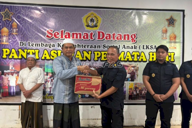 Hari Anak Nasional, Lapas Batulicin Santuni Anak LKSA Permata Hati