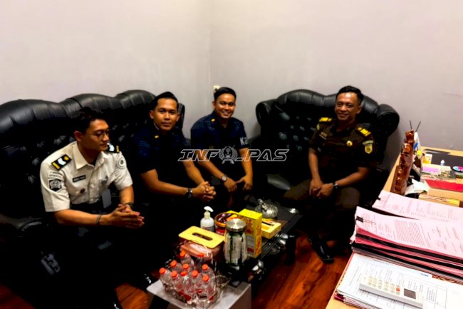 Rutan Pelaihari Perkuat Koordinasi Penanganan Tahanan dengan Kejari Tanah Laut