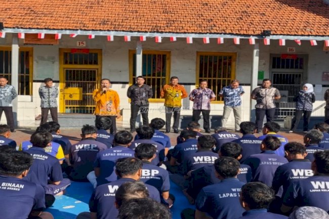 Kalapas Brebes Minta Warga Binaan Dukung Program Pembinana dan Ikut Jaga Kamtib