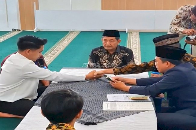 Penuhi Tanggung Jawab Orang Tua, Warga Binaan Langsungkan Akad Nikah Putrinya di Lapas Yogyakarta