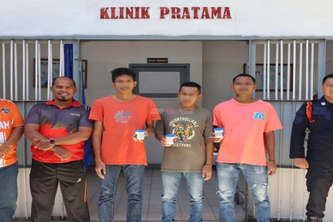 Deteksi Dini Narkoba, Lapas Ambon Tes Urine Warga Binaan Baru 