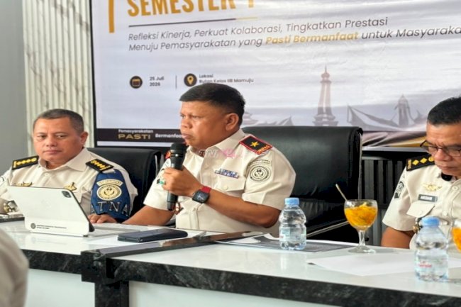 Refleksi Menuju Prestasi, Kanwil Ditjenpas Sulbar Evaluasi Capaian Kinerja Semester I 2026 