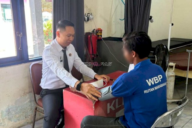 Penuhi Hak Kesehatan Warga Binaan, Rutan Marabahan Optimalkan Peran Klinik Pratama