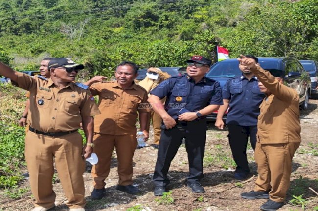 Percepat Realisasi Proyek Strategis, Kanwil Ditjenpas Sulteng Tinjau Lokasi Pembangunan Lapas Banggai Laut