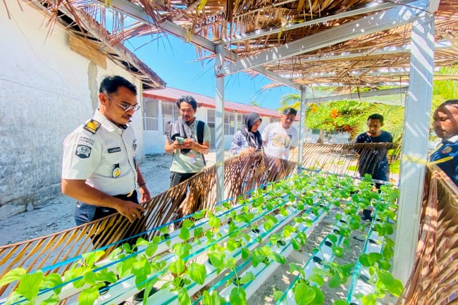 Lapas Geser Terima Pendataan BPS, Program Hidroponik Kian Diakui