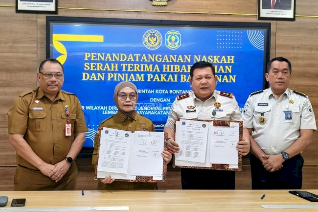 Terima Hibah Lahan Pemkot Bontang, Kanwil Ditjenpas Kaltim Perkuat Layanan lewat Pos Bapas