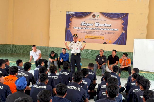 84 Warga Binaan Lapas Pangkalpinang Awali Tahun Pelajaran Baru PKBM