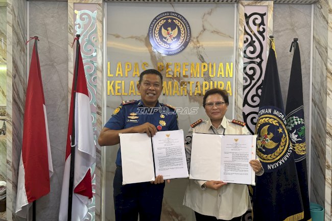 Lapas Perempuan Martapura Gandeng DPKP Perkuat Kesiapsiagaan Hadapi Kebakaran