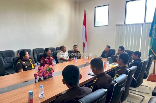 Hadiri Sosialisasi e-Litigasi, Lapas Piru Perkuat Sinergi Tiga Lembaga Dukung Persidangan Elektronik