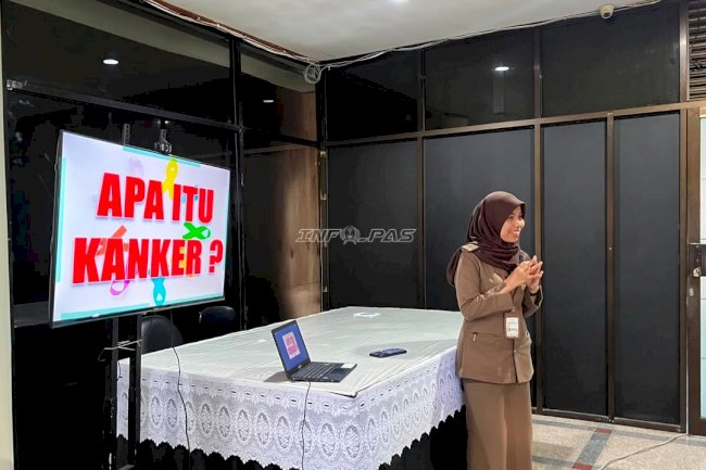Kanwil Ditjenpas Maluku Tingkatkan Literasi Kesehatan melalui Edukasi Pencegahan Kanker