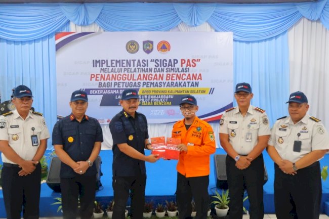 Kanwil Ditjenpas Kalsel Luncurkan SIGAP PAS, Lapas Banjarbaru Jadi Pilot Project Kesiapsiagaan Bencana