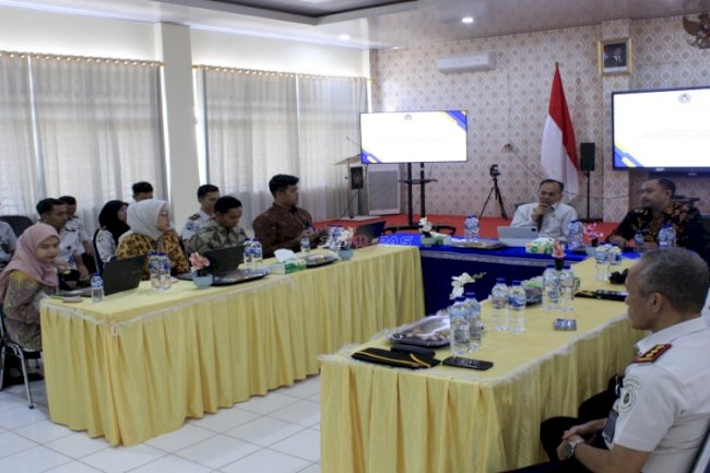 Pendampingan PEKPPP, Kanwil Ditjenpas Sultra Dorong Peningkatan Kualitas Pelayanan Publik