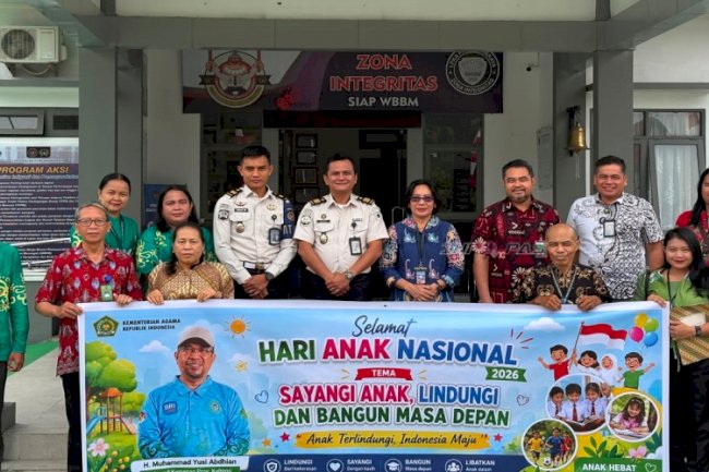 LPKA Palangka Raya Peringati HAN 2026 bersama Bimas Kristen Kemenag Kalsel