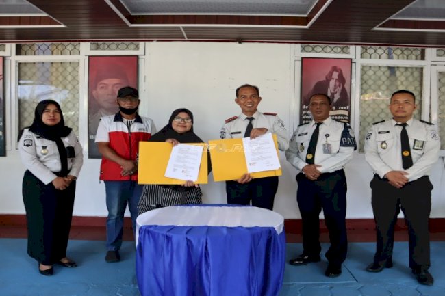 Bapas Pangkalpinang dan Wado Healthy Care Babel Foundation Sepakati PKS Penguatan Layanan Griya Abhipraya