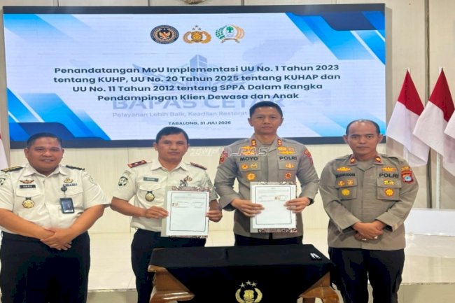 Bapas Amuntai dan Polres Tabalong Perkuat Implementasi KUHP Nasional dan SPPA