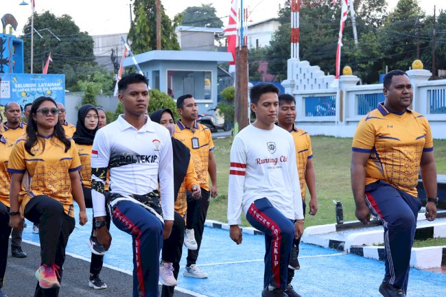 Latihan PBB dan Dead Hang, Lapas Ambon Genjot Kedisiplinan dan Kebugaran Pegawai