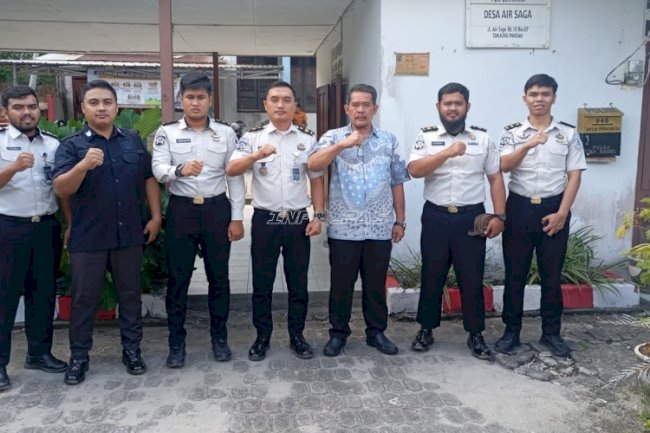 Perkuat Desa Binaan, Bapas Tanjungpandan Gandeng Desa Air Saga Awasi dan Bimbing Klien Pemasyarakatan