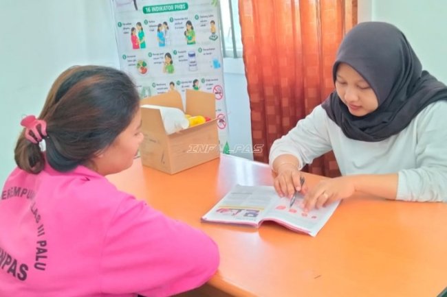 Lapas Perempuan Palu Gelar Posyandu Gratis, Pastikan Kesehatan Ibu Hamil dan Balita Warga Binaan Terjaga