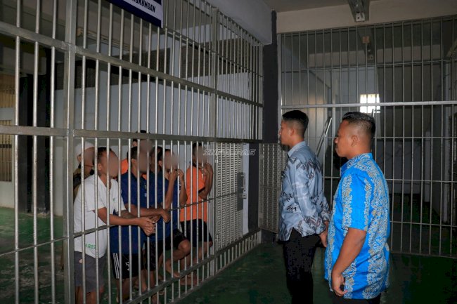 Kontrol Blok Rutin, Lapas Pemuda Madiun Perkuat Keamanan dan Pembinaan