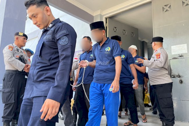 Kanwil Ditjenpas Aceh Relokasi 460 Warga Binaan Lapas Lhokseumawe ke Gedung Baru di Punteut
