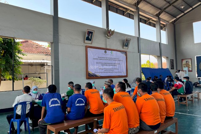 Cegah Penyakit Menular, Lapas Batang Gelar Skrining TB dan Rontgen Dada Gratis