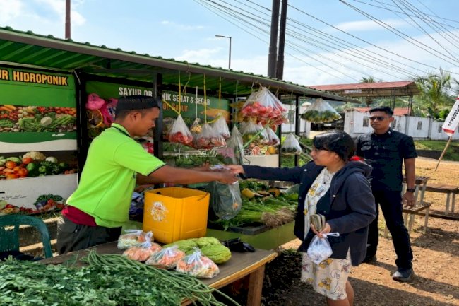 Kanwil Ditjenpas Sulteng Apresiasi Gerobak Sayur Lapas Kolonodale
