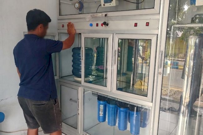 Depot Air Minum Lapas Tual Jadi Pilihan Warga, Wadah Kemandirian Warga Binaan